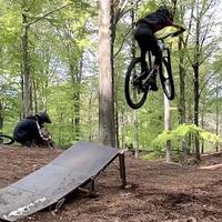 rampa per saltare richiudibile