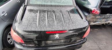 PEUGEOT 206 CABRIO 2005 BAULE POSTERIORE