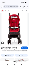 Trio Inglesina rosso