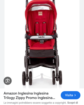 Trio Inglesina rosso