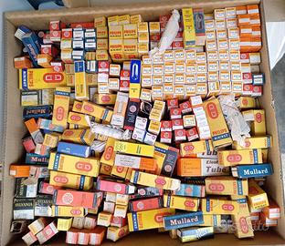 Centinaia di Valvole Termoioniche Nuove Sigillate