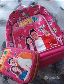 Zaino Me contro te compreso di astuccio 