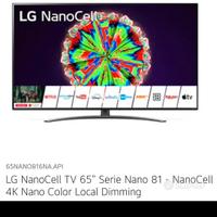 Tv LG 65 pollici nanocell