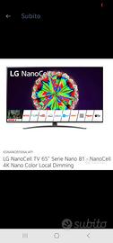 Tv LG 65 pollici nanocell