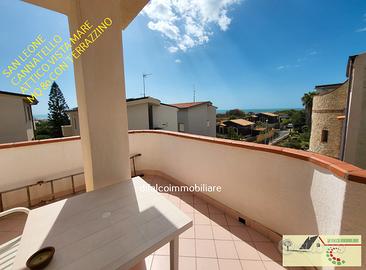 San leone cannatello attico mq 120 con terrazzino