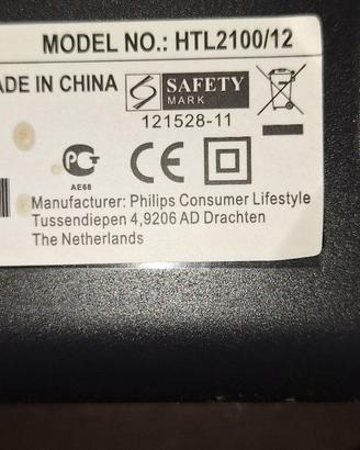 Soundbar Philips HTL2100/12 - 40W