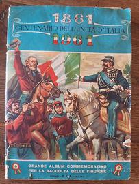 Album Figurine Centenario Unità d'Italia 1861-1961
