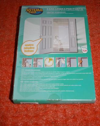 Zanzariera per porta Sistema casa