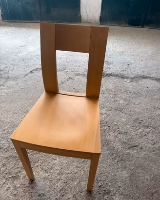 Set sedie in legno di faggio
