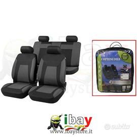 COPRISEDILE FODERA ZAFFIRO GRIGIO PER AUTO 5 POSTI