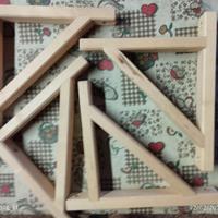 4 mensole legno ikea 18 cm