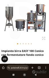 Impianto birra 100 l