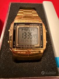 Orologio CASIO DATA BANK DB-360GN-9A Acciaio Gold