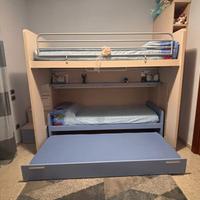 Letto a castello Luna scorrevole Doimo CityLine