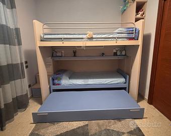 Letto a castello Luna scorrevole Doimo CityLine