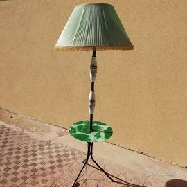Lampada/tavolino vintage anni 50