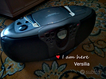 Radio cd audiocassette