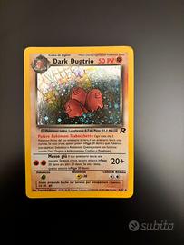 Carta Pokemon - Dark Dugtrio 6/82 Holo Rare ITA