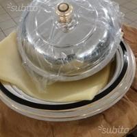 Pentola in acciaio / oro