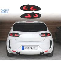 FANALI SEAT LEON 2 05-09 CARDNA FULL LED FUMÉ