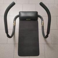 Tappetino con manubri per addominali