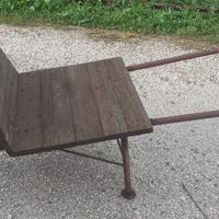 Carriola con ruota ferro anni 40