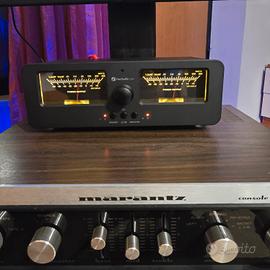 Fosi Audio LC30 Nero Dual VU Meter Audio