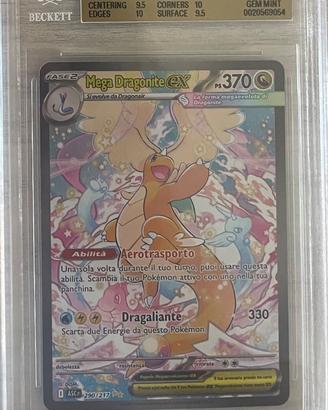 Pokemon Mega Dragonite Ex 290/217 ascesa eroica IT