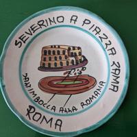 Piatto Severino a Piazza Zama - Roma 1985