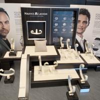 Espositore Maurice Lacroix + kit porta riviste