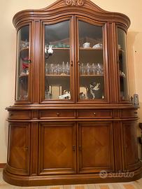 Cristalliera in legno