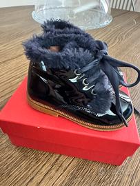 Scarpe vernice blu clarys 20
