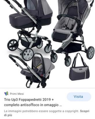Trio neonati + borsa