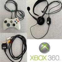 Bundle Lotto Xbox 360 - Cuffie Controller Cavo AV