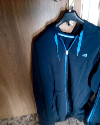 Felpa con cappuccio Adidas Performance Essentials