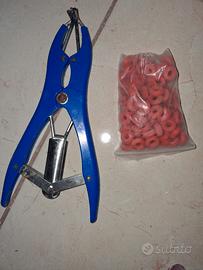 pinza elastratrice per allevamento 