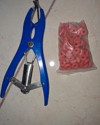 pinza elastratrice per allevamento 