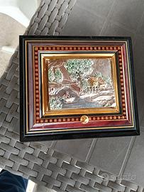 Portagioielli in argento e pvc