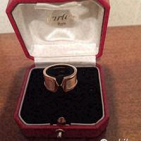 Anello Vintage oro 18 carati Cartier originale