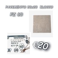Pavimento 20x20 blocco 60 PZ 
