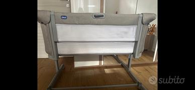 CHICCO NEXT2ME MAGIC EVO CULLA COSLEEPING next to