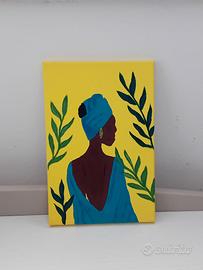 Quadro stile tropical