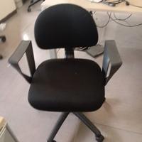 Sedia a rotelle per scrivania 