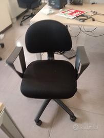 Sedia a rotelle per scrivania 