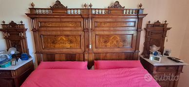 camera da letto matrimoniale fine ottocento 
