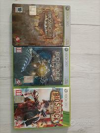 Xbox 360 BioShock 1 steelbook 2 3 