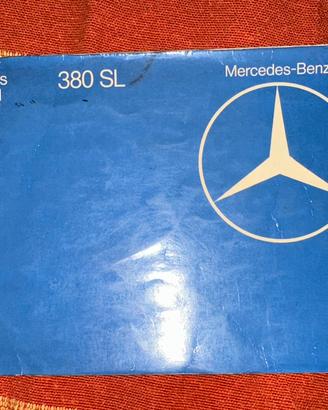 LIBRETTO USO E MANUTENZIONE MERCEDES R107 SL 380