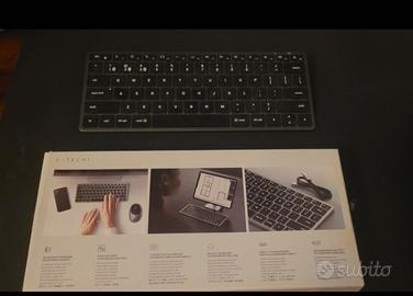 tastiera sottile wirless e mouse
