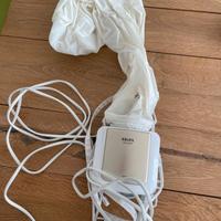 asciuga capelli portatile casco