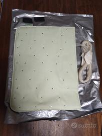 pochette verde acqua Armani del 2001 in cotone 